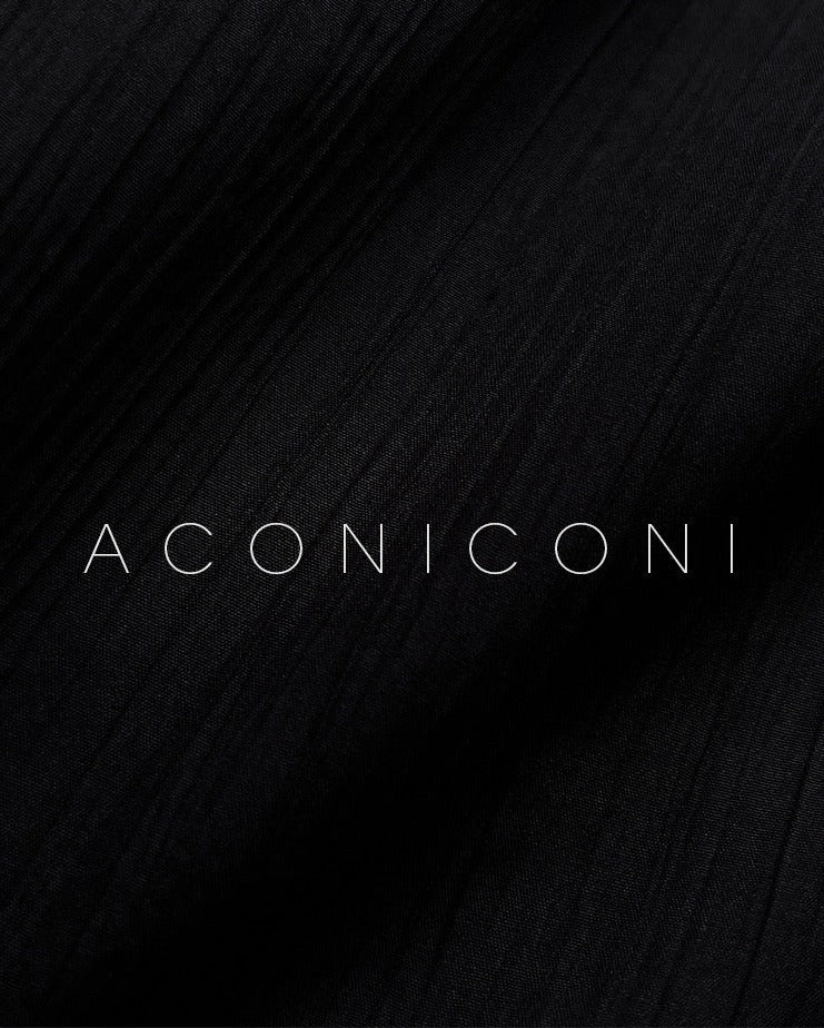 Aconiconi|Rainy Night in Paris Black Short Dress
