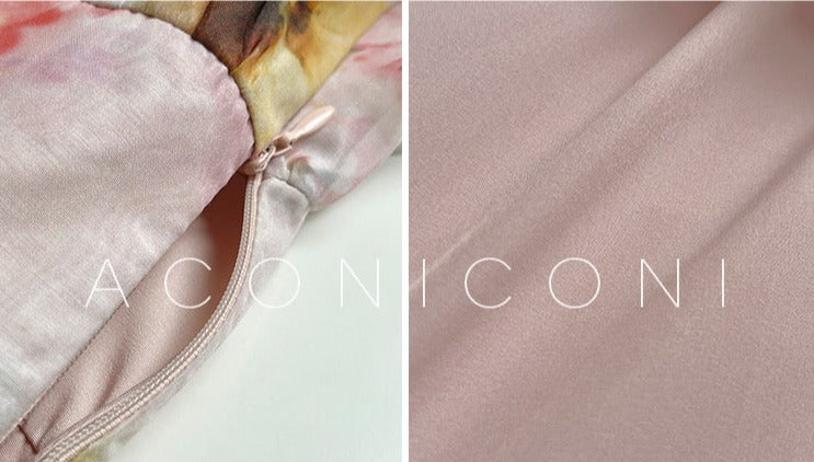 Aconiconi|Yutang High-End Flowy Dress