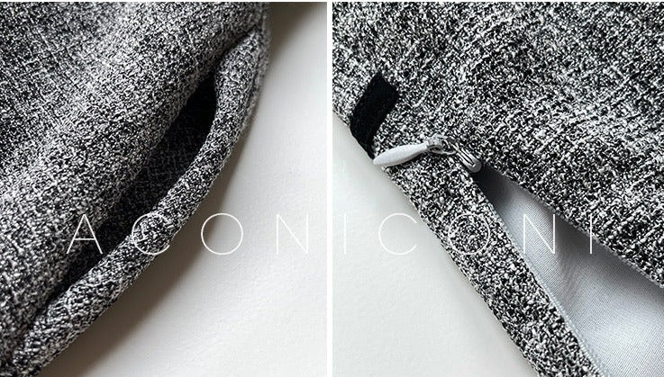 Aconiconi|Kawashima Girl Elegant Temperament Dress Suit Sling Long Dress