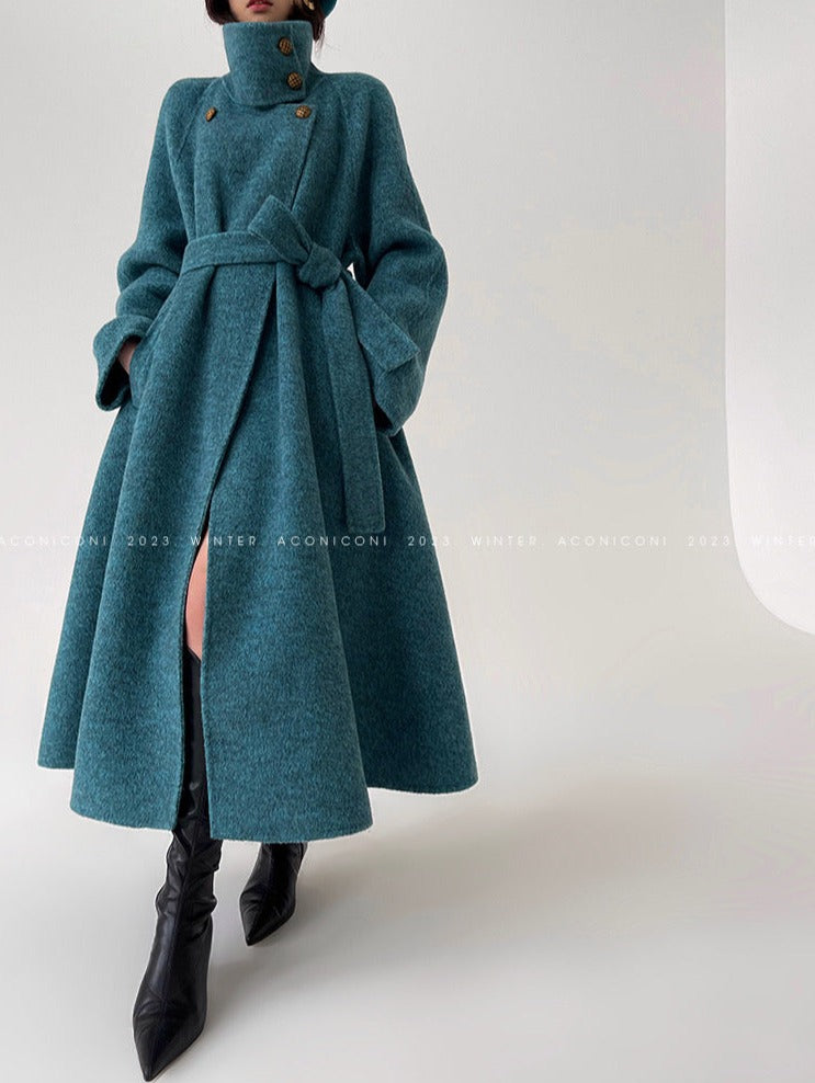 Aconiconi|Lanyu Bay Long Wool Coat