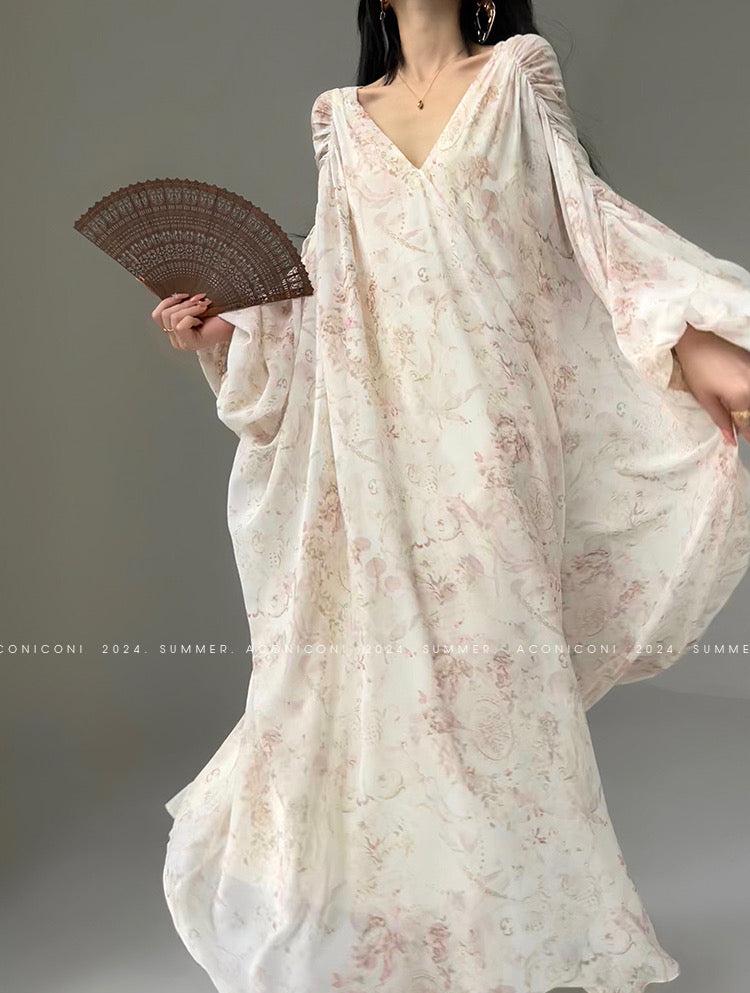 Aconiconi|Eternal Grace Long Summer Dress