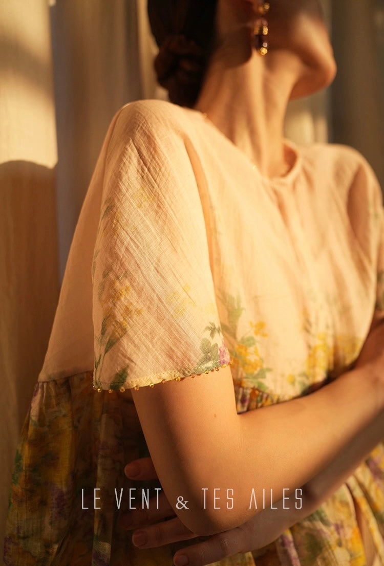 LE VENT & TES AILES | Amber Bloom Dress Set