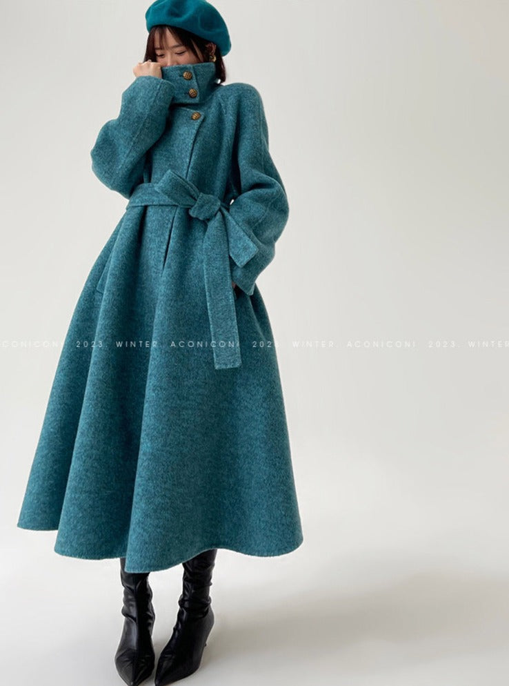 Aconiconi|Lanyu Bay Long Wool Coat
