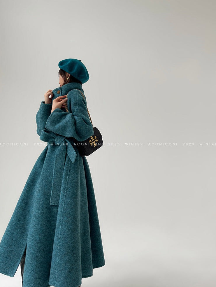 Aconiconi|Lanyu Bay Long Wool Coat