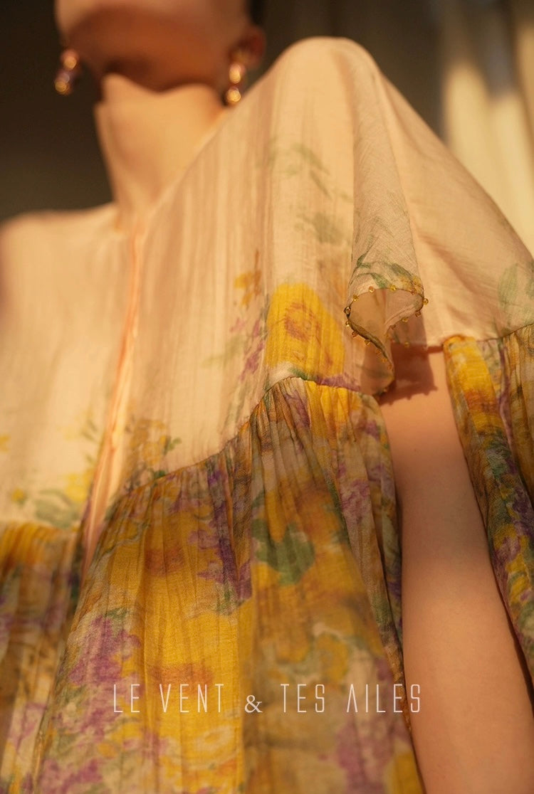 LE VENT & TES AILES | Amber Bloom Dress Set