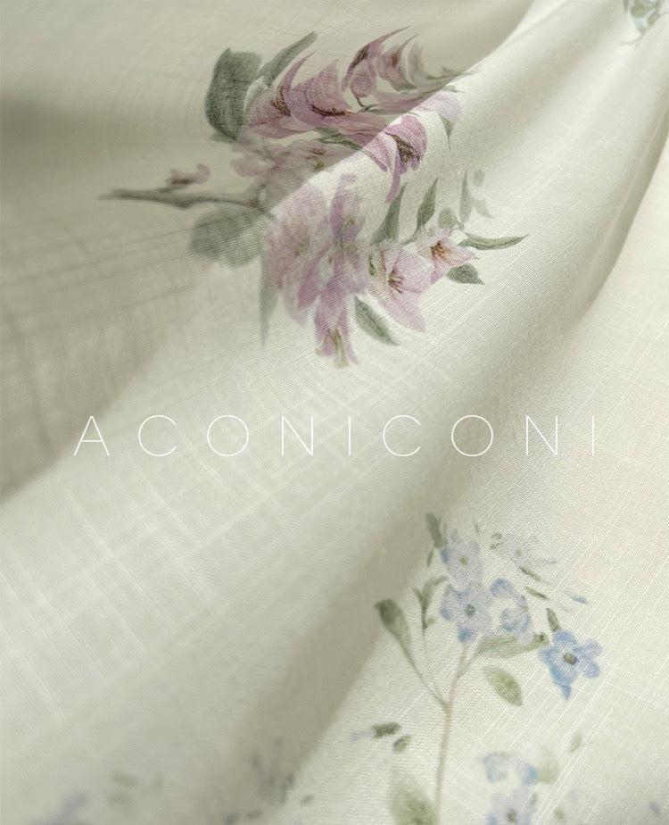 Aconiconi|Ivory Daydream Long Summer Dress