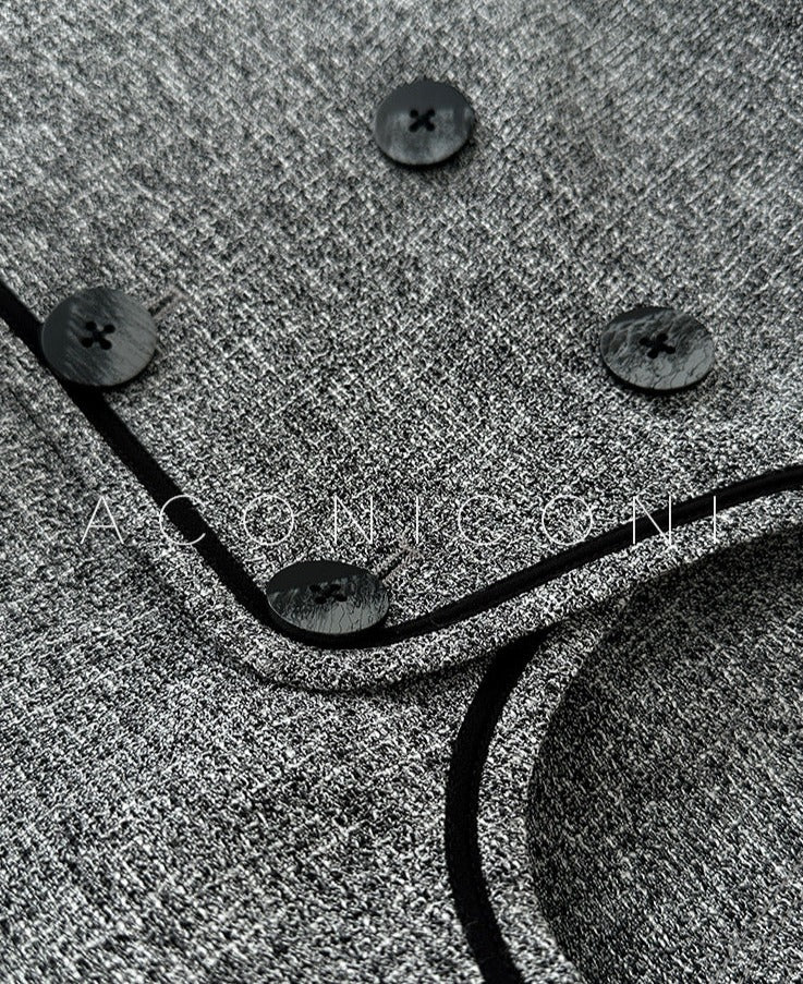 Aconiconi|Kawashima Girl Elegant Temperament Dress Suit Sling Long Dress