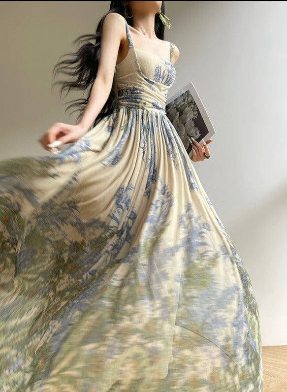 Aconiconi|Tulle Treasure Long Summer Dress
