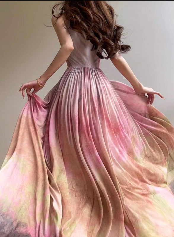 Aconiconi|Tulle Treasure Long Summer Dress