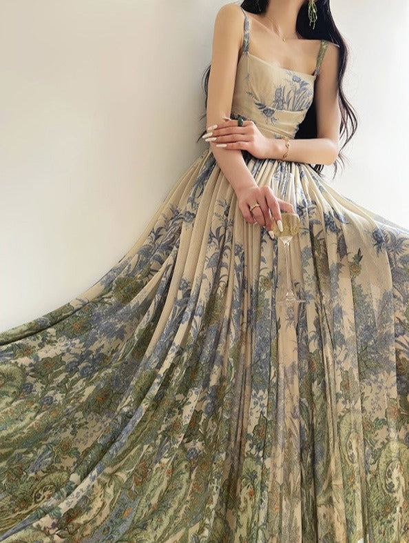 Aconiconi|Tulle Treasure Long Summer Dress
