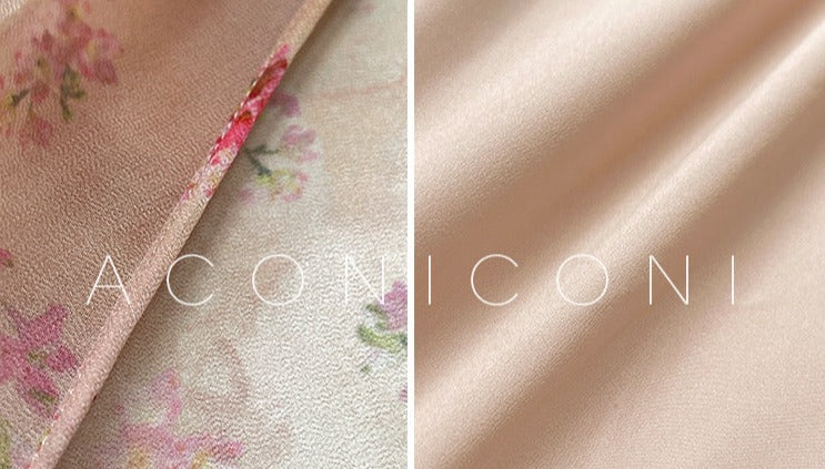 Aconiconi|Sorbet Sunset Long Exquisite Dress