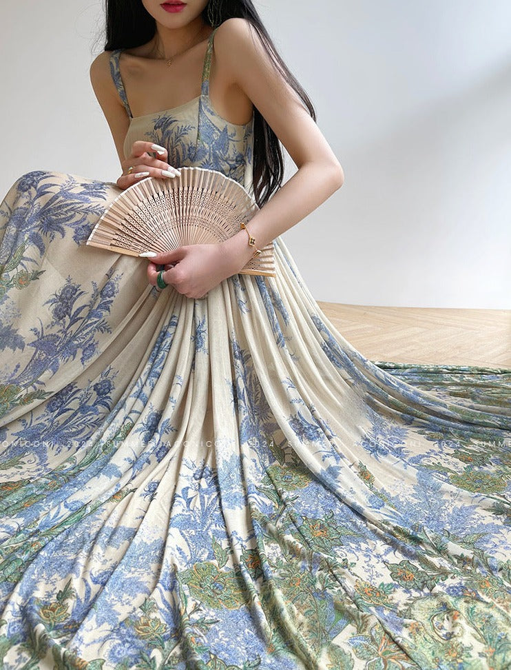 Aconiconi|Tulle Treasure Long Summer Dress