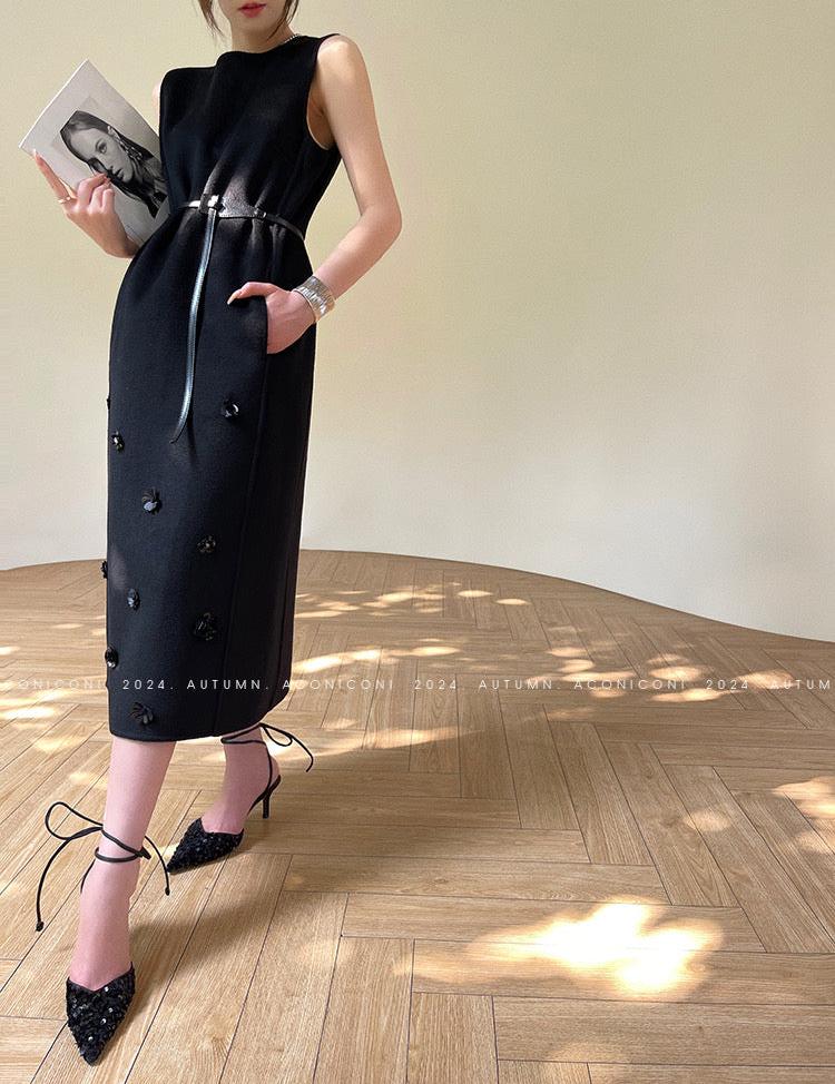 Aconiconi|Munich Two Piece Wool Dress & Coat set