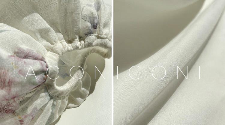 Aconiconi|Ivory Daydream Long Summer Dress