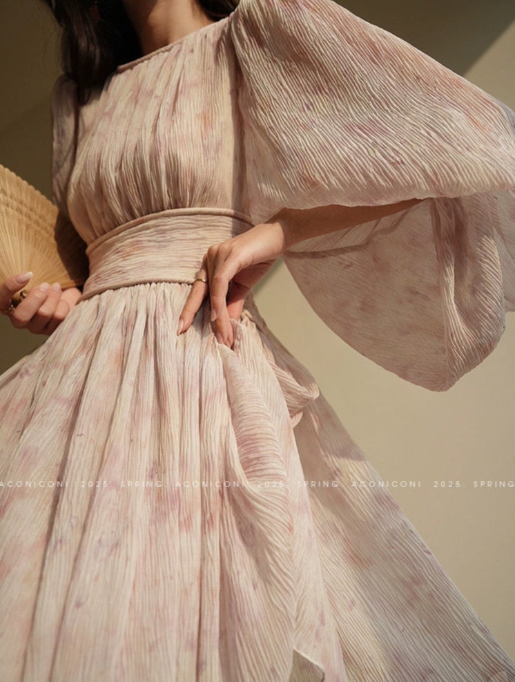 Aconiconi | Blush Reverie Short Dress