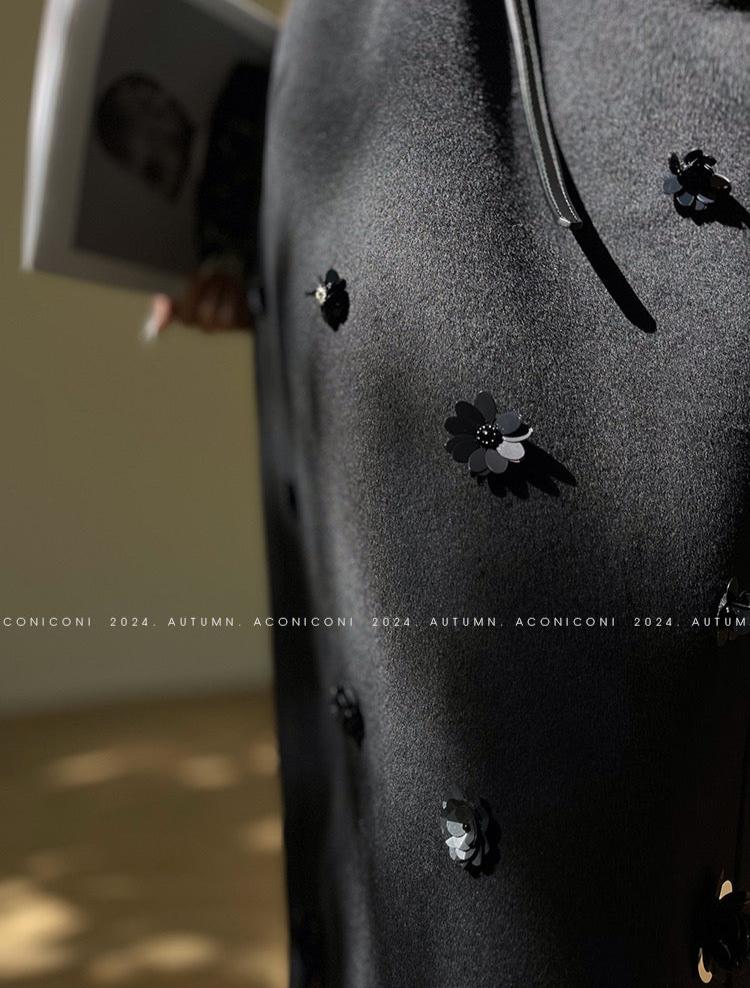 Aconiconi|Munich Two Piece Wool Dress & Coat set
