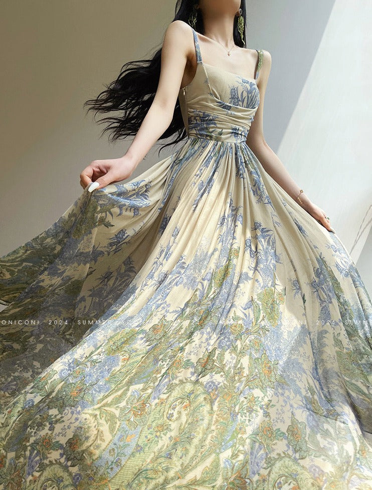 Aconiconi|Tulle Treasure Long Summer Dress