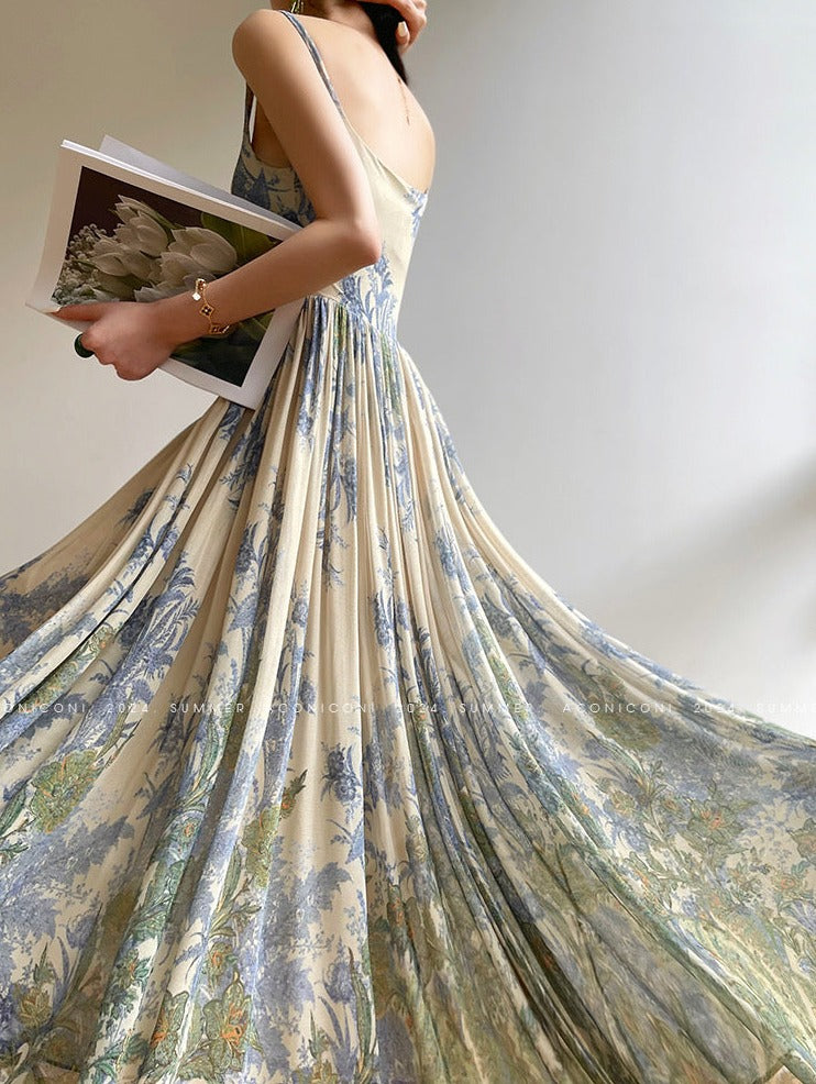 Aconiconi|Tulle Treasure Long Summer Dress