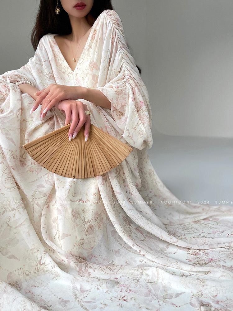 Aconiconi|Eternal Grace Long Summer Dress