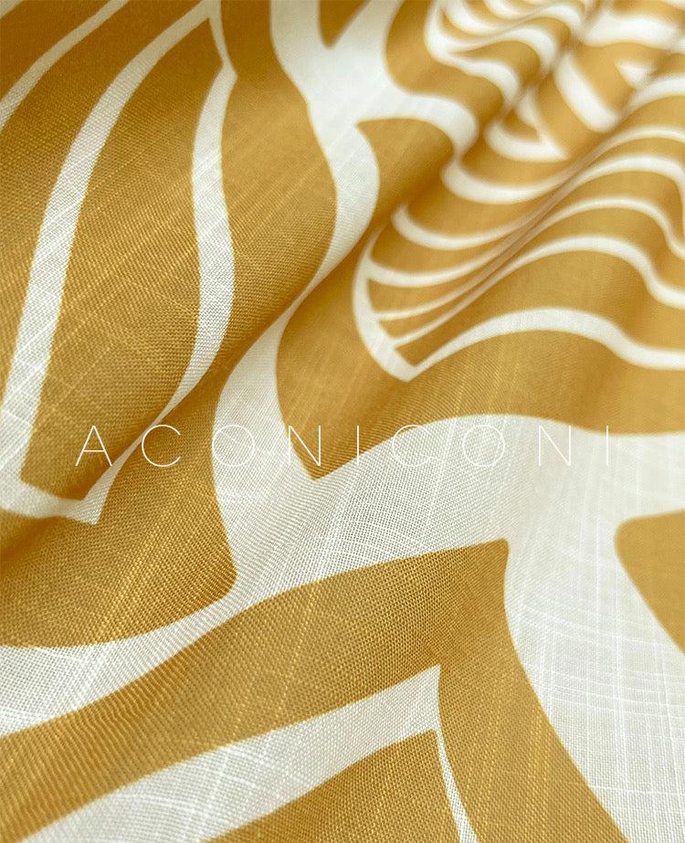 Aconiconi|Opal Dusk V-neck Temperament Dress