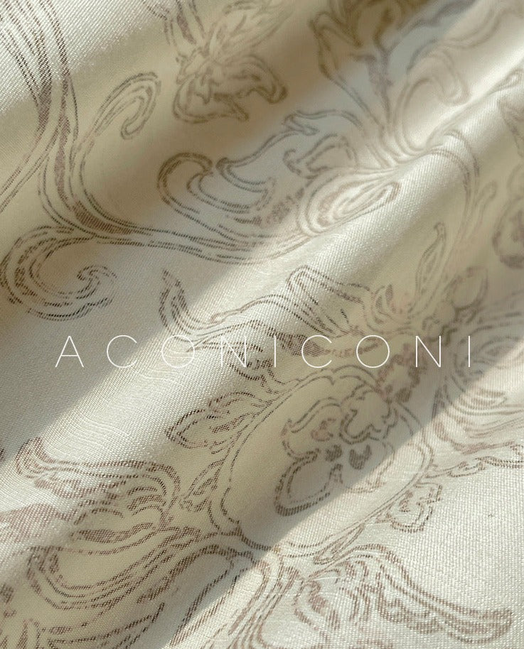 Aconiconi|Lila Luxe Retro Style Summer Dress