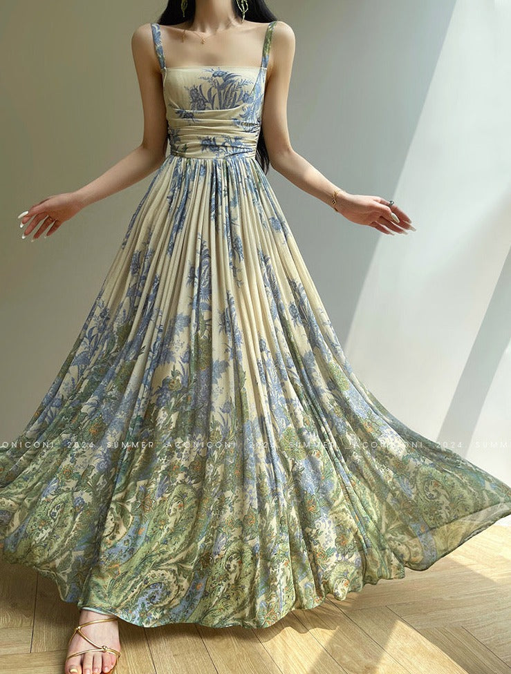 Aconiconi|Tulle Treasure Long Summer Dress