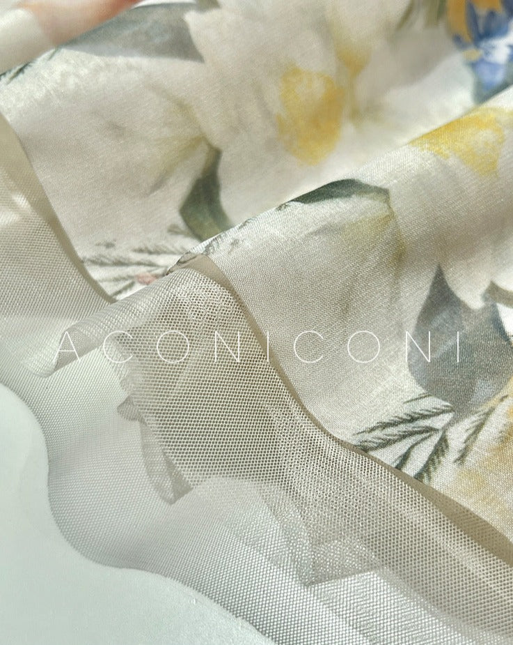 Aconiconi|Florentia Long Princess Skirt Summer Dress