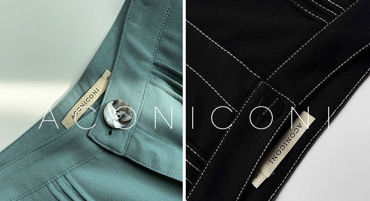 Aconiconi|Vintage Wide Leg Pants