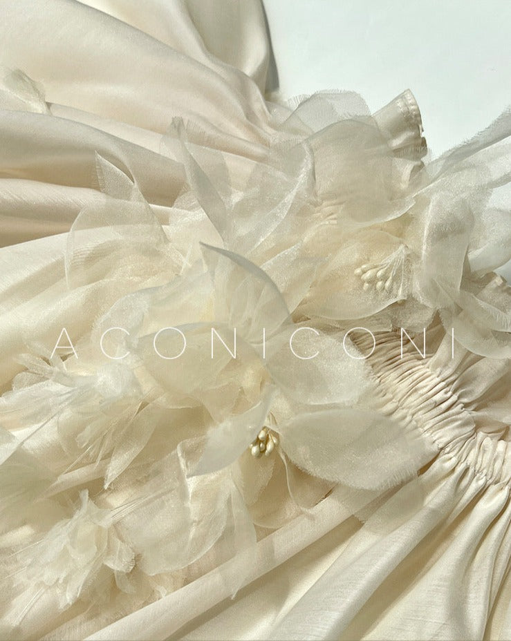 Aconiconi|Magnolia Off-Shoulder Fairy Dress