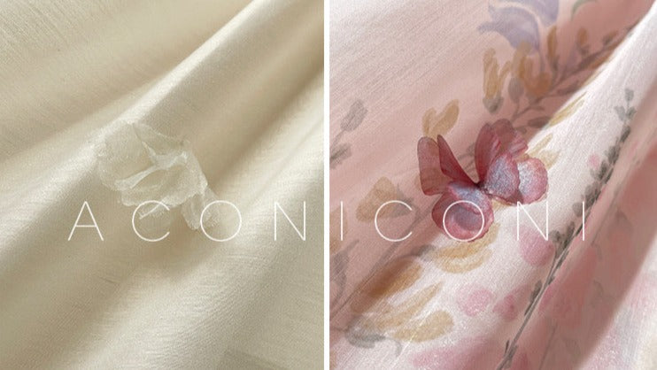 Aconiconi|Magnolia Off-Shoulder Fairy Dress