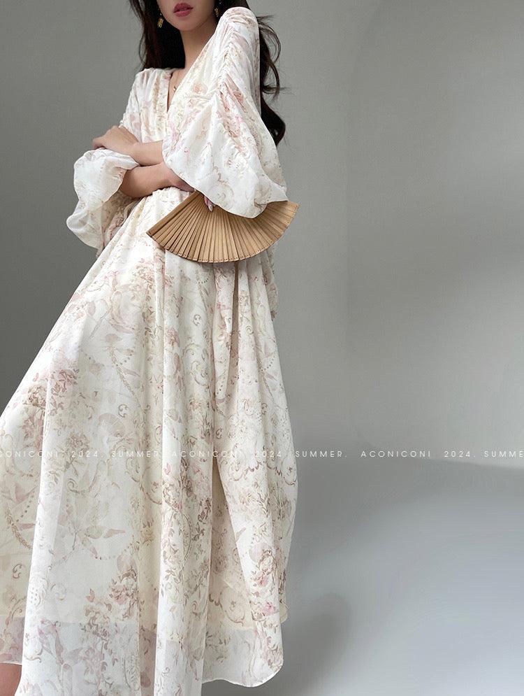 Aconiconi|Eternal Grace Long Summer Dress