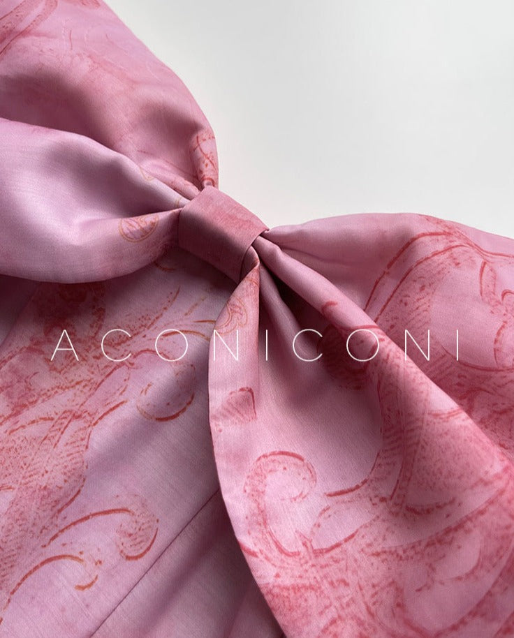 Aconiconi|Blossom Belle Princess Style Off-Shoulder dress