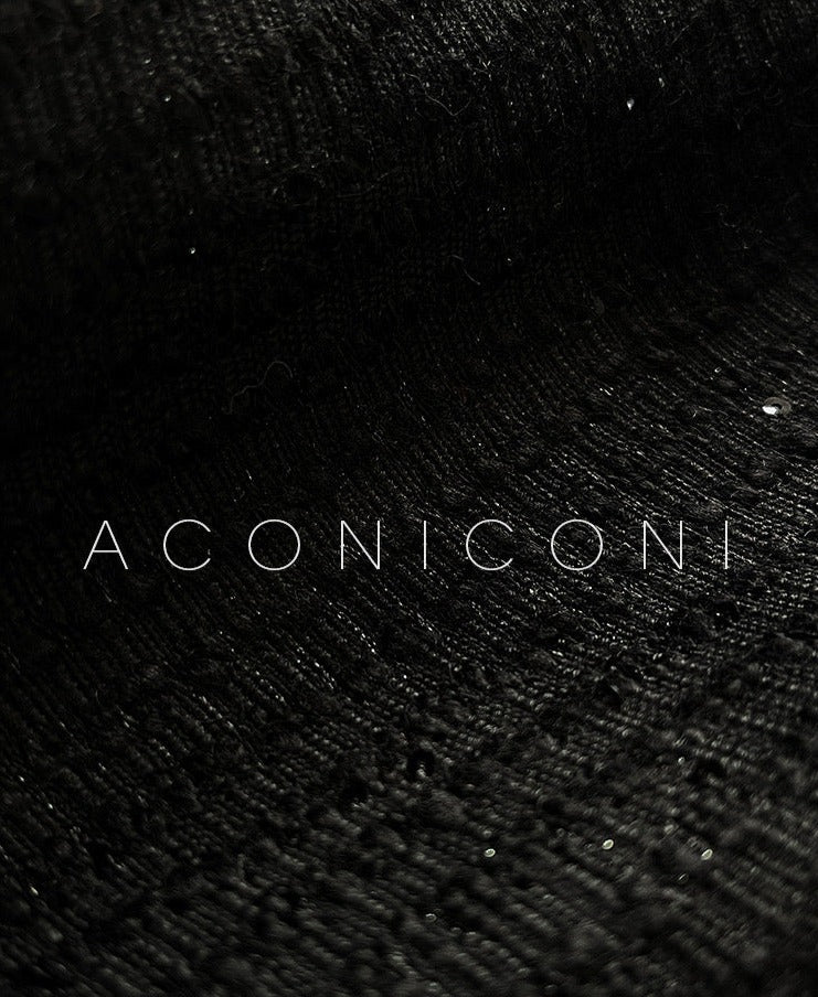 Aconiconi|Light diamond shimmer wool dress
