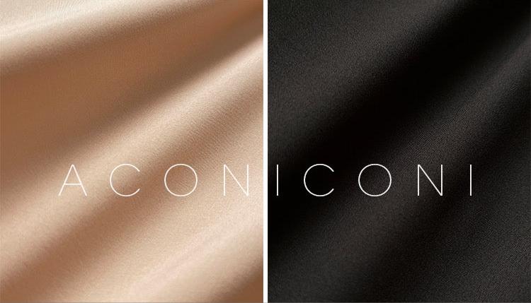 Aconiconi|Velvet Blossom Long Sleeve Dress