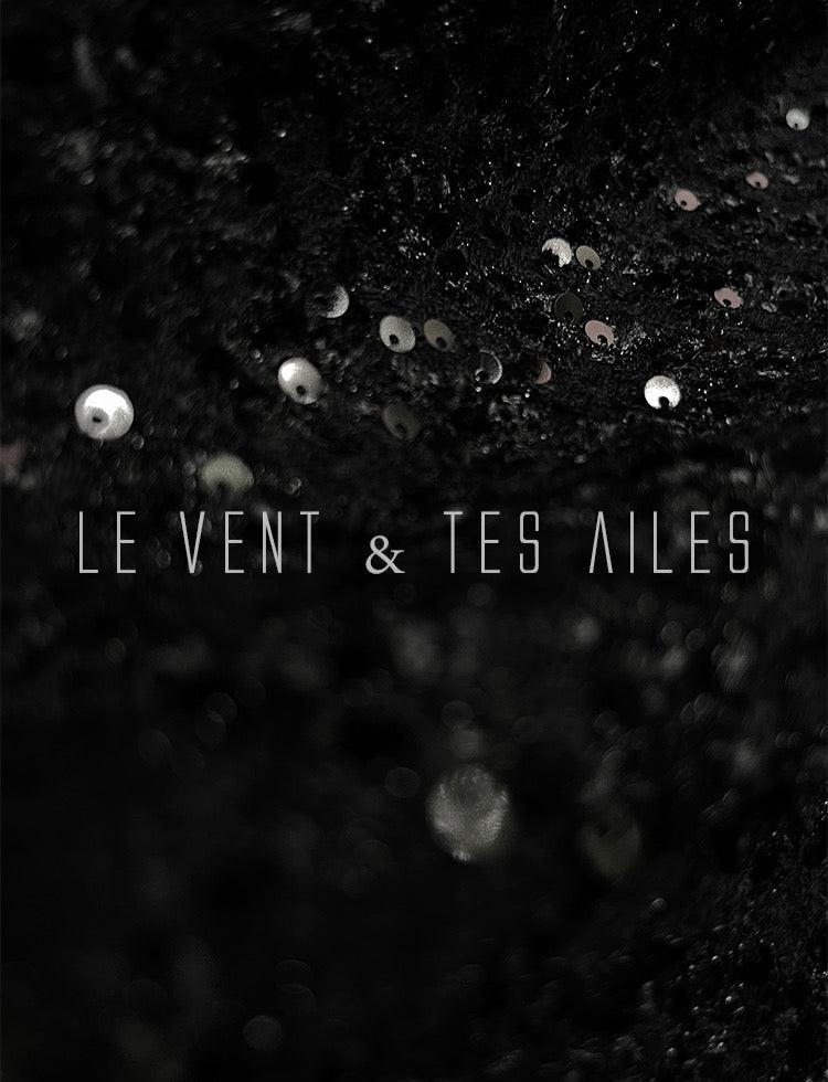 LE VENT & TES AILES | Galaxy Dreamer Tweed Sequined Skirt