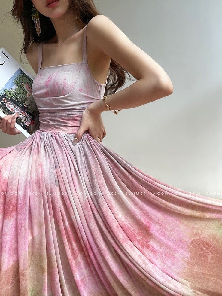 Aconiconi|Tulle Treasure Long Summer Dress