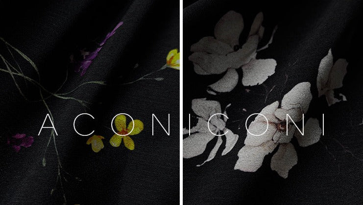 Aconiconi|Retro Romance Lace Black Dress