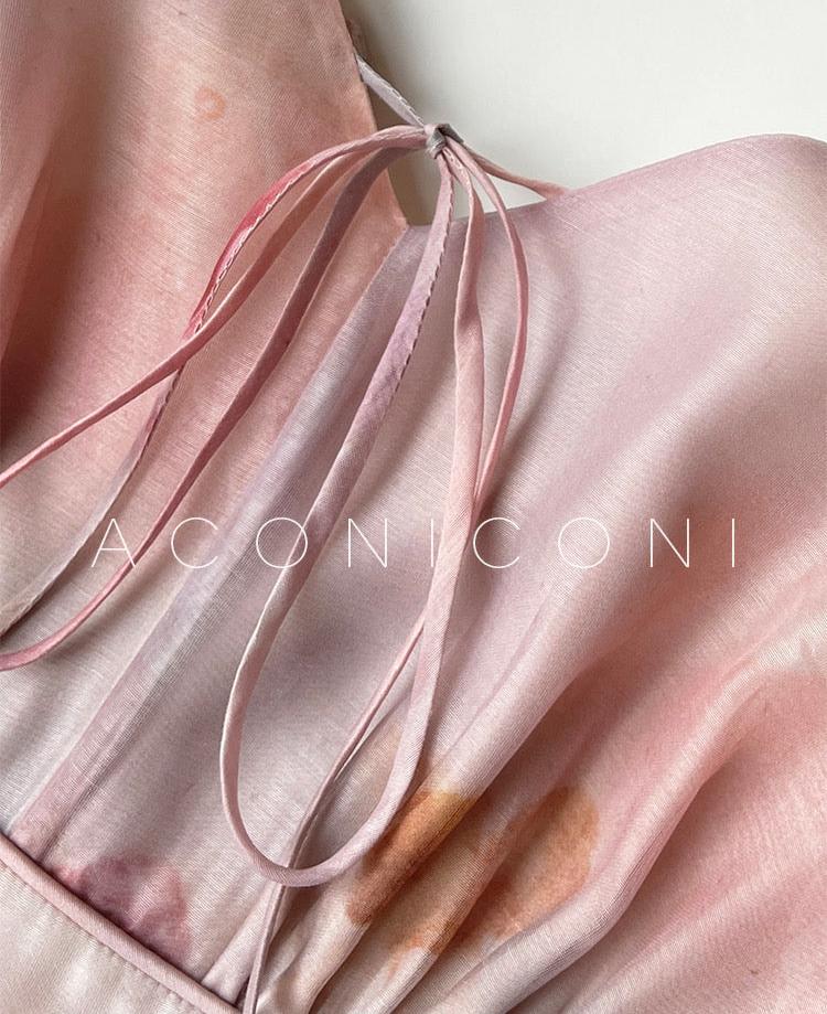 Aconiconi|Enchanted Rose Retro Dress