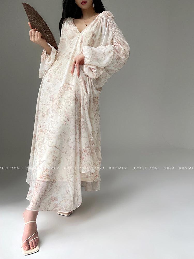 Aconiconi|Eternal Grace Long Summer Dress