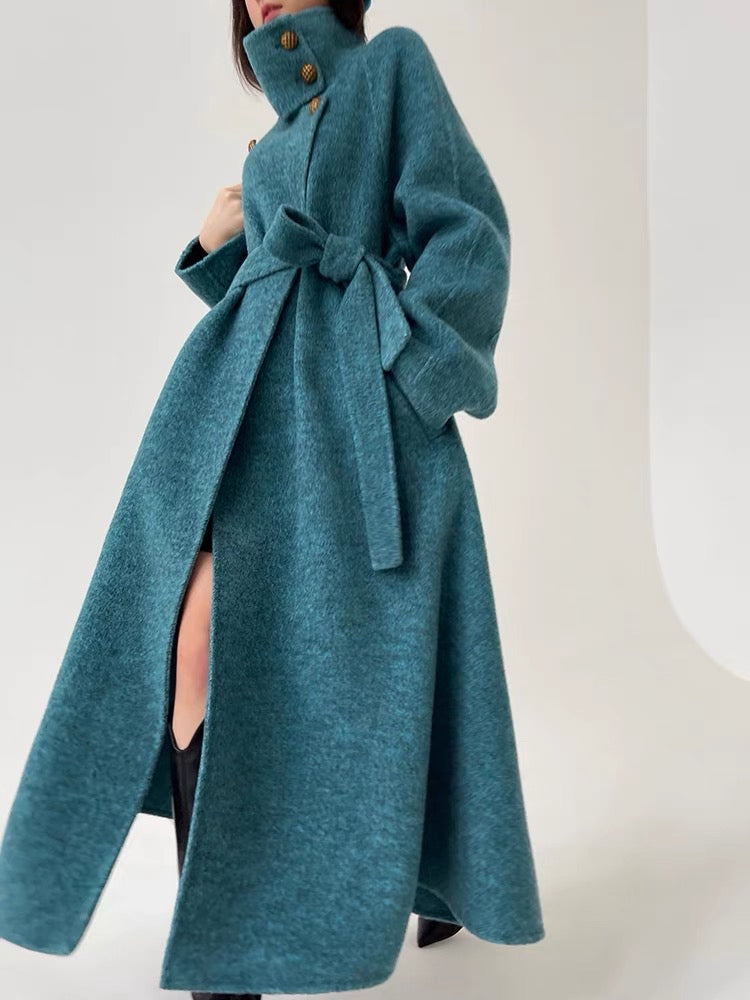 Aconiconi|Lanyu Bay Long Wool Coat