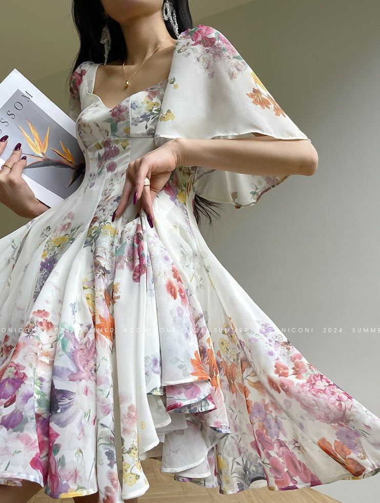 Aconiconi|Love Flower French Fairy Dress