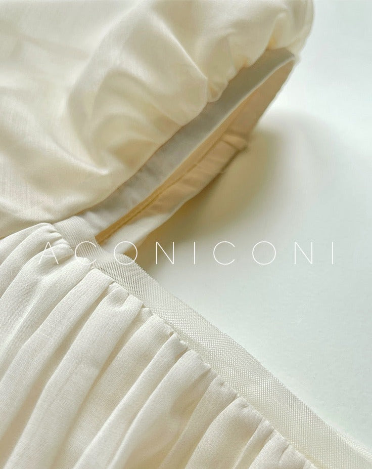 Aconiconi|Florentia Long Princess Skirt Summer Dress