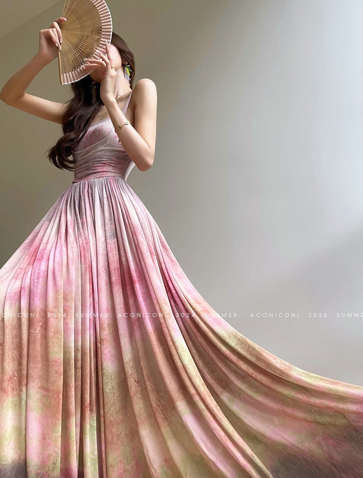 Aconiconi|Tulle Treasure Long Summer Dress