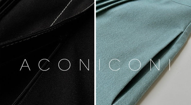 Aconiconi|Vintage Wide Leg Pants