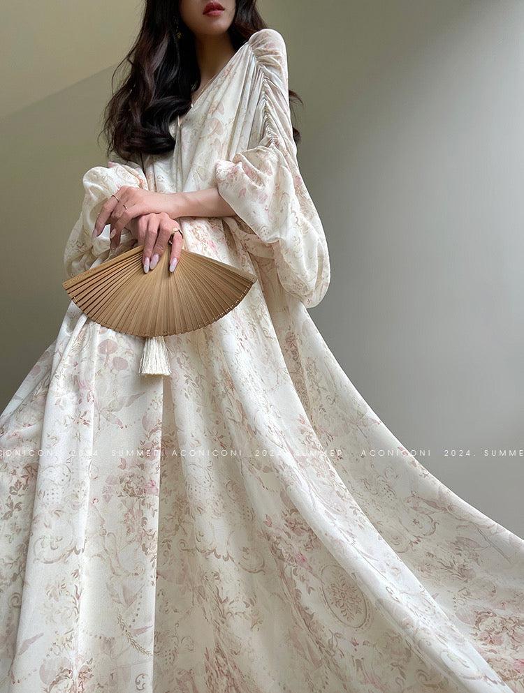 Aconiconi|Eternal Grace Long Summer Dress