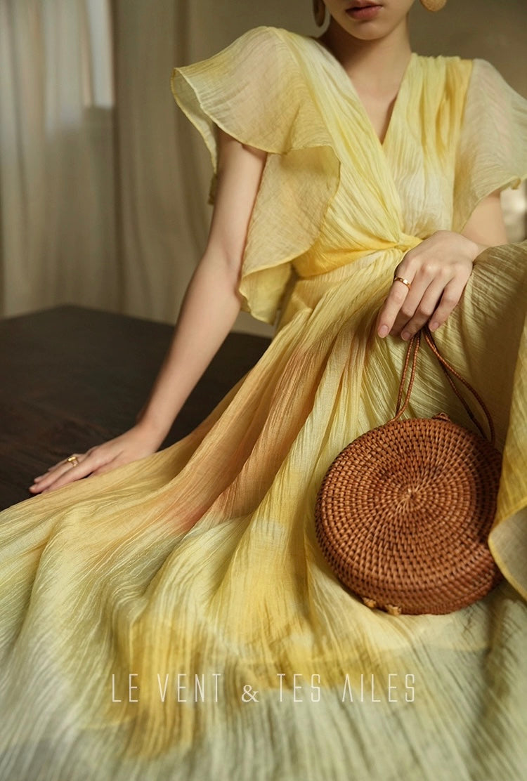 LE VENT & TES AILES | Amber Bloom Flowy Dress