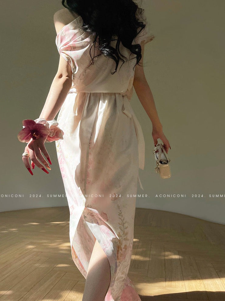 Aconiconi|Pink Secret Garden Elegant Set