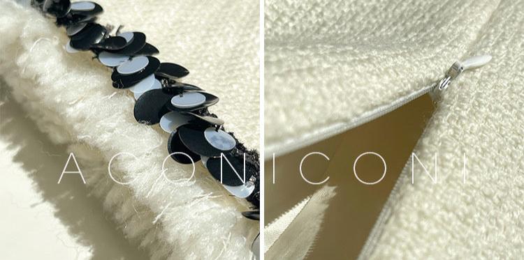 Aconiconi|Midnight Bloom Wool Dress Suit
