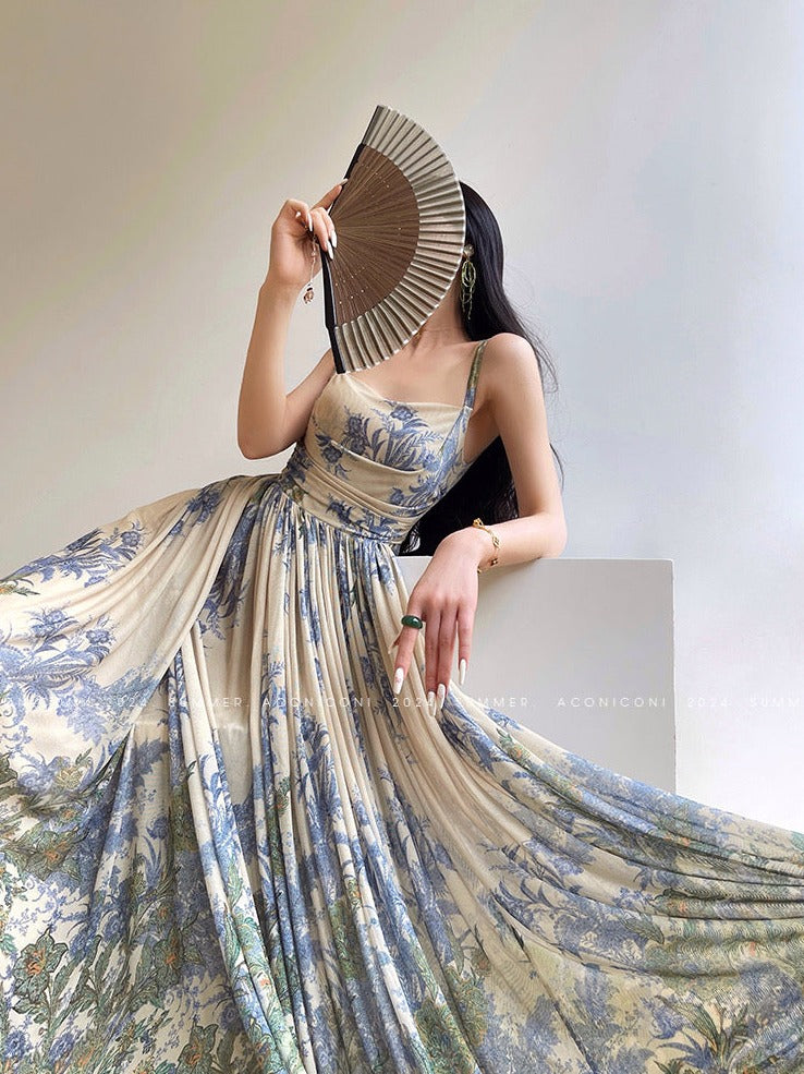 Aconiconi|Tulle Treasure Long Summer Dress