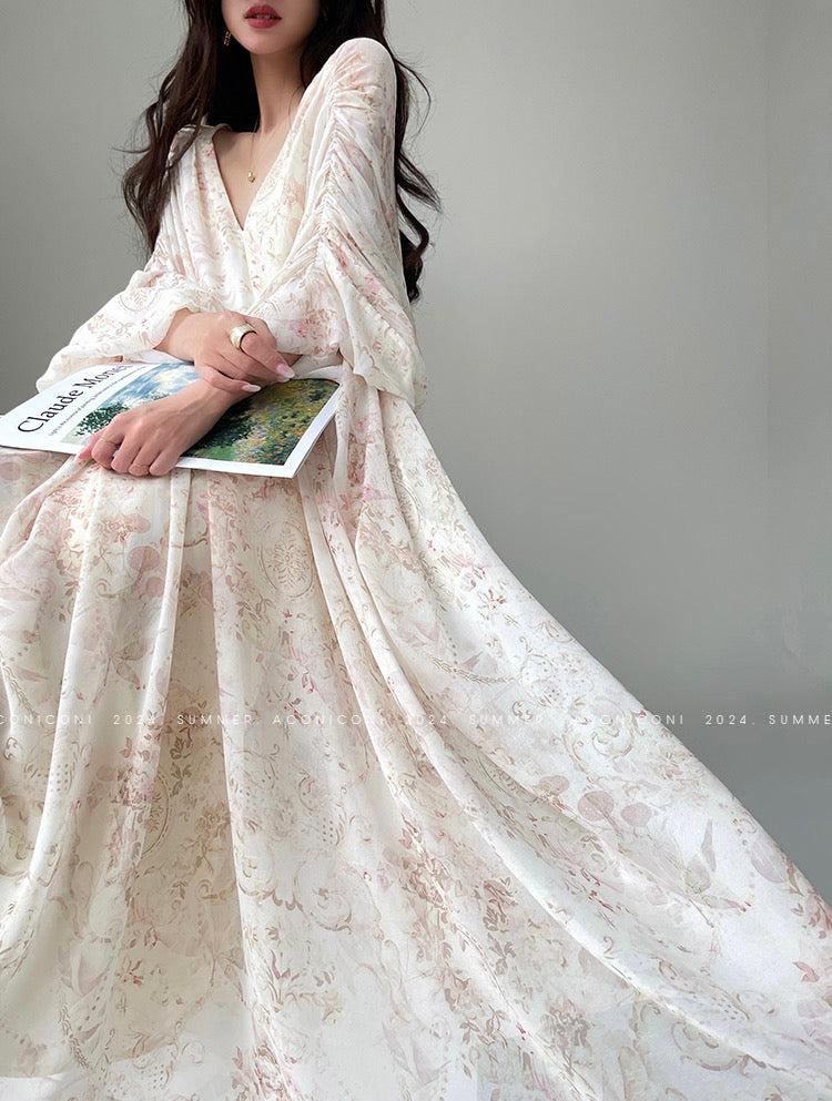 Aconiconi|Eternal Grace Long Summer Dress